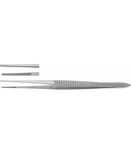 ELCON WAUGH DISSECTING FORCEPS 200MM, STRAIGHT