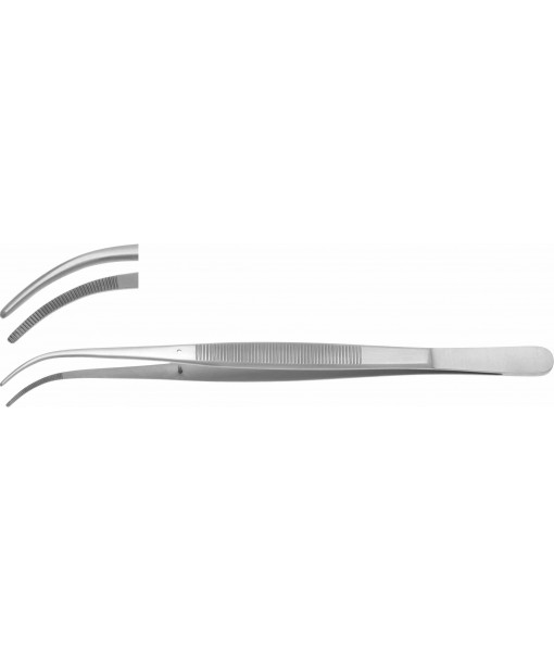 ELCON BROPHY DISSECTING FORCEPS 200MM, CURVED