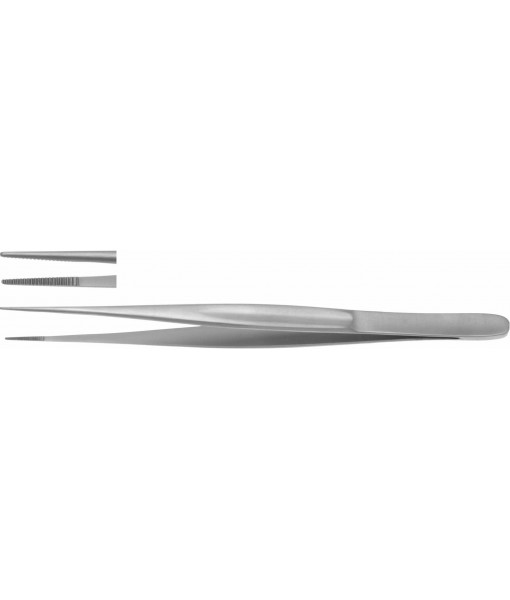 ELCON CAIRNS (DOTT) DISSECTING FORCEPS 175MM, STRAIGHT, WIDTH 1MM