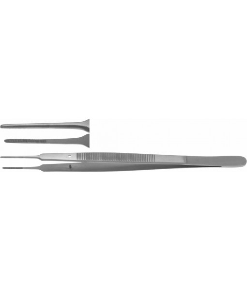 ELCON GERALD DISSECTING FORCEPS 180MM, STRAIGHT
