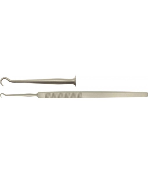 ELCON SKIN RETRACTOR 16CM 1 SHARP PRONG NO. 4