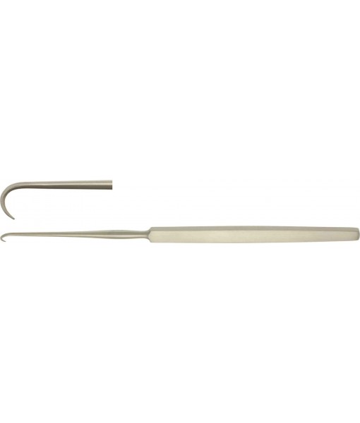 ELCON RETRACTOR 160MM, LARGE CURVE 1 PRONG, SHARP