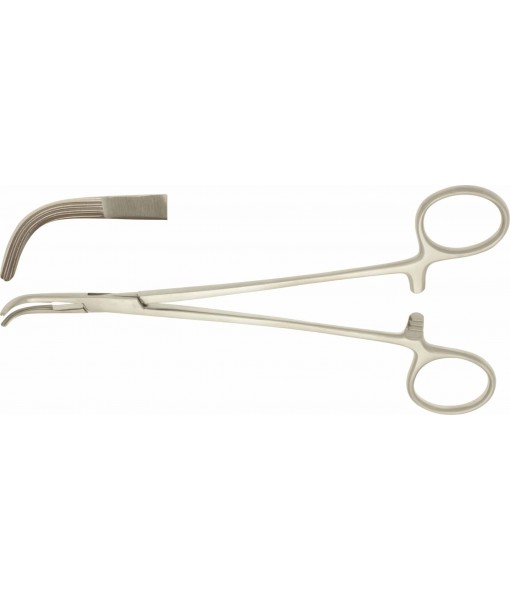 ELCON LOWER GALL DUCT FORCEPS 185MM CVD