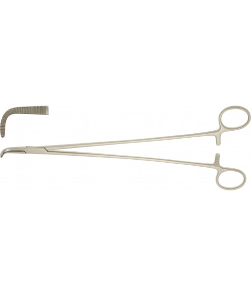 ELCON MEEKER DISSECTING FORCEPS 180MM ANGLED