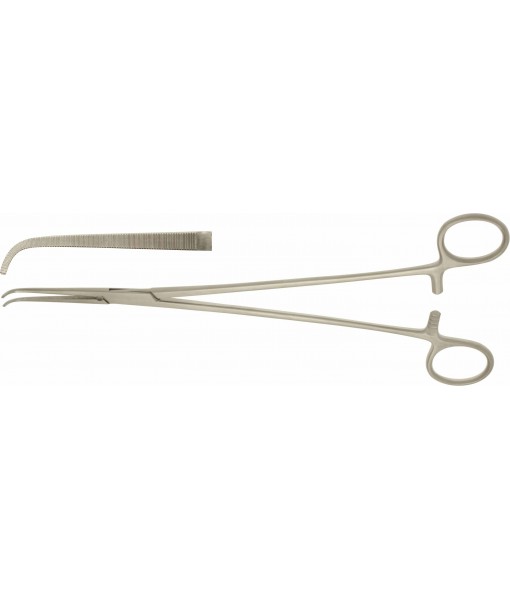 ELCON MINI GEMINI DISSECTING FORCEPS 250MM CURVED