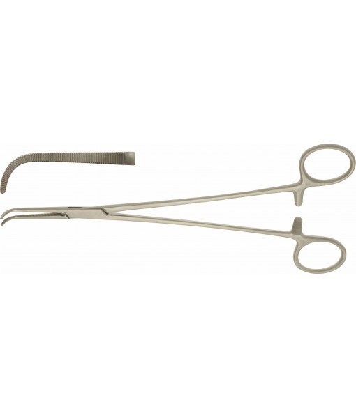 ELCON OVERHOLT DISSCETING FORCEPS 270MM CURVED