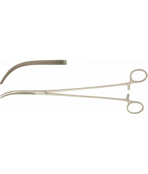 ELCON OVERHOLT DISSCETING FORCEPS 295MM CURVED 