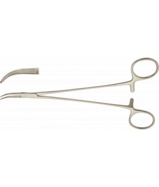 ELCON MICRO-OVERHOLT DISSECTING FORCEPS 200MM CURVED