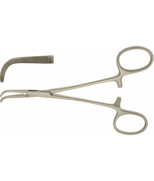 ELCON GEMINI DISSECTING FORCEPS 130MM CURVED