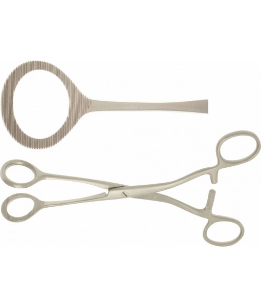 ELCON DOYEN OVUM FORCEPS 185MM