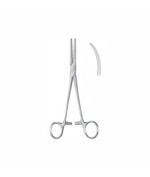 ELCON PEAN ARTERY FORCEPS 200MM CURVED HEAVY PATTERN