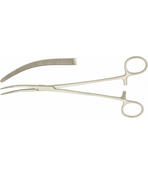 ELCON ROBERTS ARTERY FORCEPS 250MM CURVED