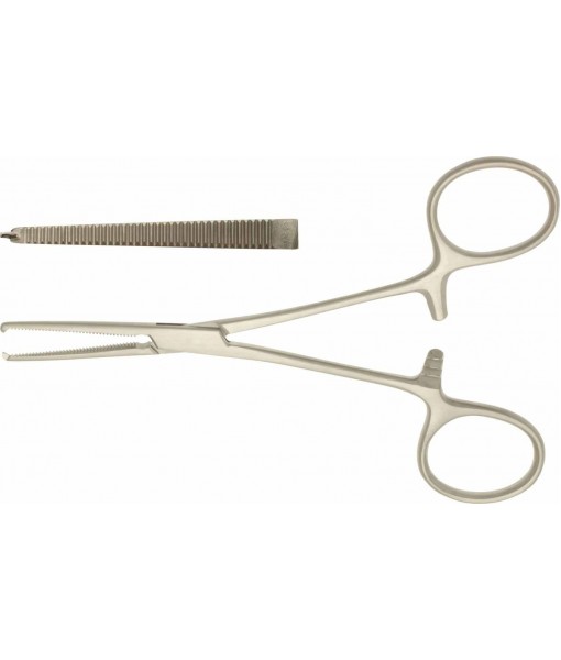 ELCON KOCHER ARTERY FORCEPS 130MM STRAIGHT 1x2 TEETH