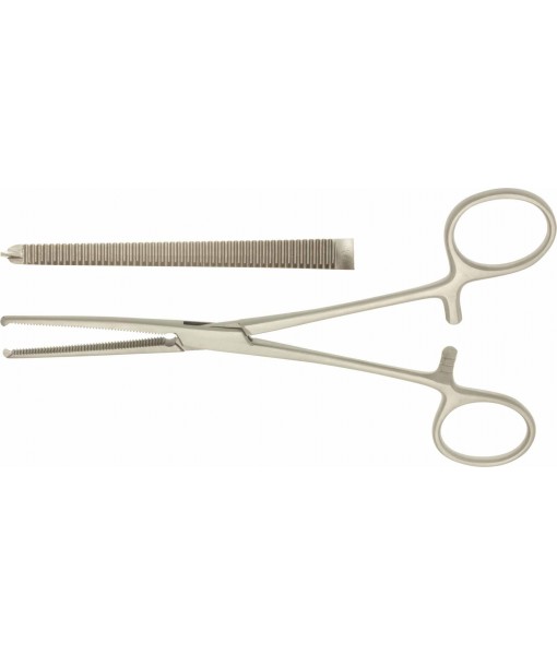 ELCON ROCHESTER-OCHSNER ARTERY FORCEPS 165MM STRAIGHT, 1x2 TEETH