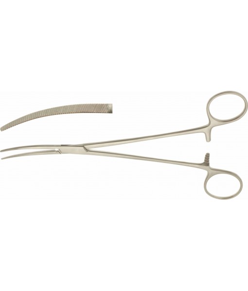 ELCON BENGOLEA ARTERY FORCEPS 260MM CURVED