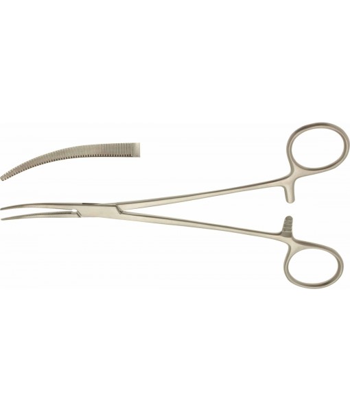 ELCON DUNHILL ARTERY FORCEPS 190MM CURVED