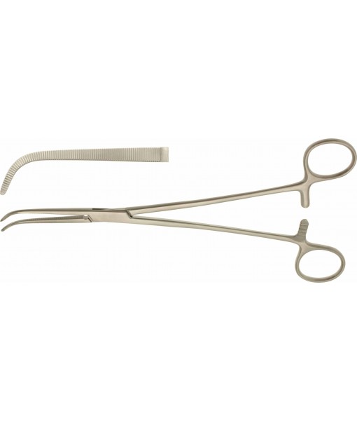ELCON KELLY ARTERY FORCEPS 235MM STRONG CURVED