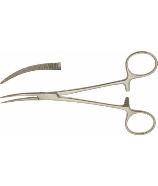 ELCON RANKIN-CRILE ARTERY FORCEPS 160MM CURVED