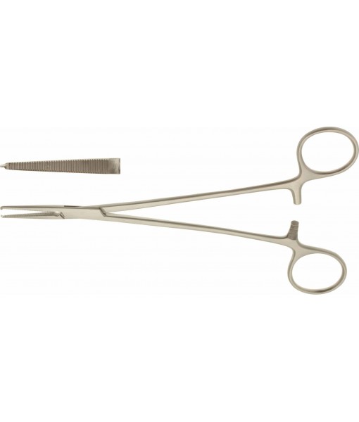 ELCON HALSTED ARTERY FORCEPS 185MM STRAIGHT 1x2 TEETH