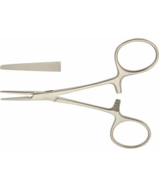 ELCON LIGATURE FORCEPS 95MM, SMOOTH