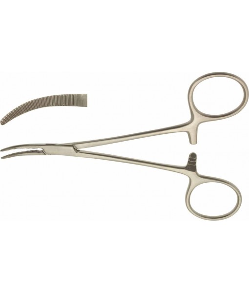 ELCON HALSTED MOSQUITO ARTERY FORCEPS 125MM CURVED