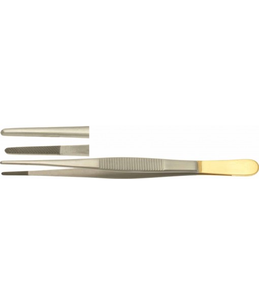 ELCON TUNGSTENGRIP POTTS-SMITH DISSECTING FORCEPS 145MM, STRAIGHT, GRIP 0,4