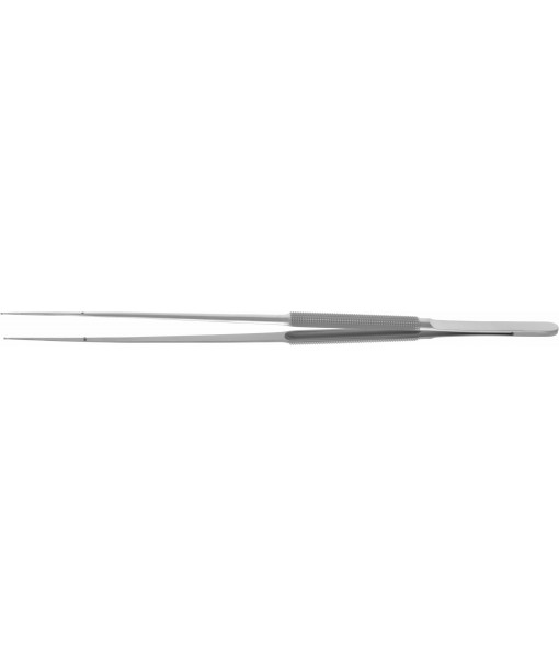 ELCON MICRO RING FORCEPS 230MM, STRAIGHT, ROUND HANDLE Ø8MM, SMOOTH, Ø1X0,5MM