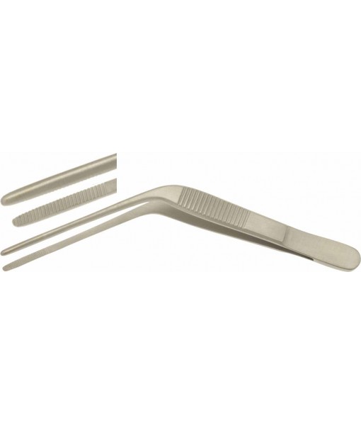 ELCON BLAKE EAR FORCEPS 100MM ANGULAR