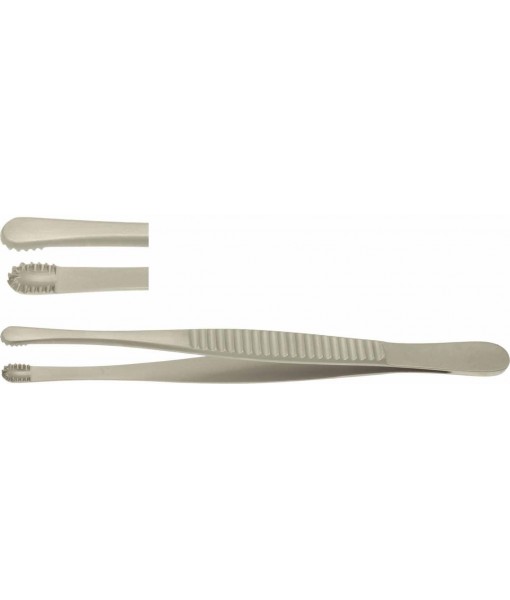 ELCON RAMSEY (FERRIS-SMITH) TISSUE FORCEPS 180MM, STRAIGHT, 1x2 TEETH
