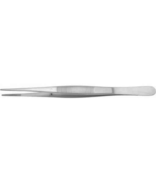 ELCON DISSECTING FORCEPS 160MM, STRAIGHT, SLENDERN PATTERN, WITH GUIDE PIN