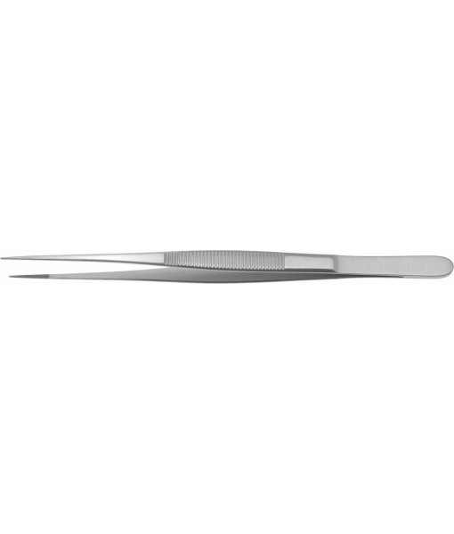 ELCON MICRO DISSECTING FORCEPS 155MM, STRAIGHT, WIDTH 0,6MM