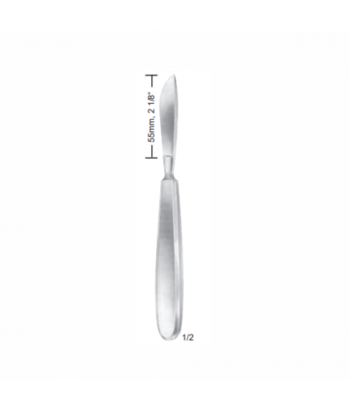 ELCON LANGENBECK RESECTION KNIFE, LENGHT OF BLADE 55MM