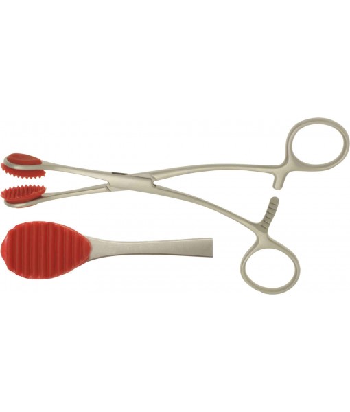 ELCON YOUNG TONGUE SEIZING FORCEPS 16CM