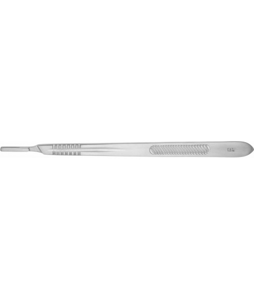 ELCON SCALPEL HANDLE NO.4L LONG PATTERN 21CM FOR BLADES FIG