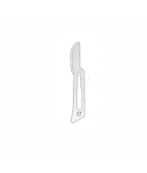 ELCON SCALPEL BLADES NO.17 PACKAGE WITH 100 PIECES, STERILE