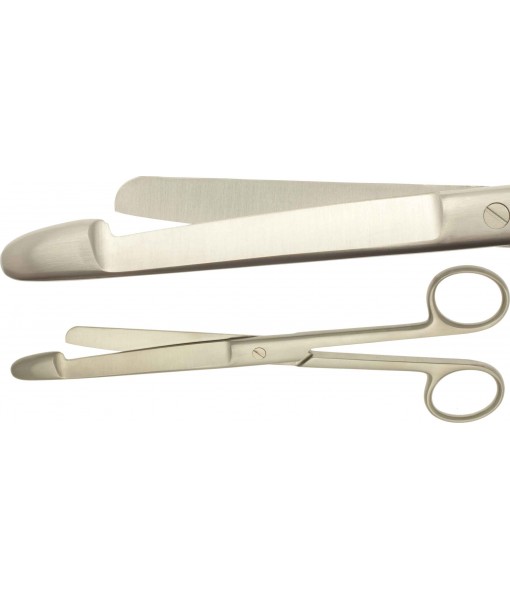 ELCON BOWEL SCISSORS 215MM, STRAIGHT, HOOK TIP St