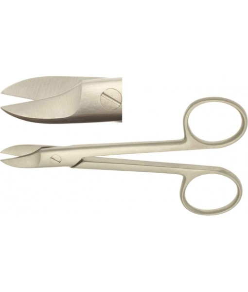 ELCON BEEBEE WIRE SCISSORS 105MM, STRAIGHT, POINTED ST