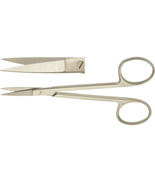 ELCON IRIS SCISSORS 115MM, STRAIGHT, SPITZ St