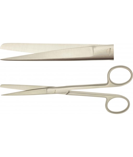 ELCON SURGICAL SCISSORS 145MM, STRAIGHT, POINTED/BLUNT, SLIM MODEL St
