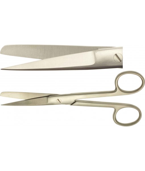 ELCON SURGICAL SCISSORS 145MM, STRAIGHT, POINTED/BLUNT ST