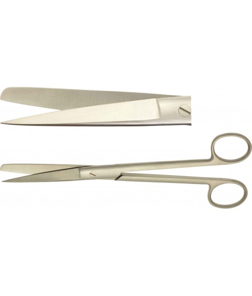 ELCON SURGICAL SCISSORS 200MM, STRAIGHT, POINTED/STUMP ST