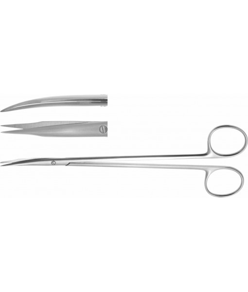 ELCON JAMESON DISSECTION SCISSORS 180MM CURVED, POINTED St