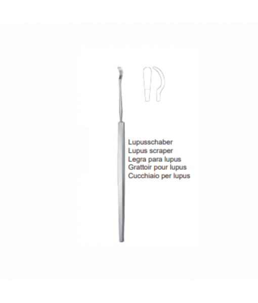 ELCON VIDAL LUPUS SCRAPER 13.5CM