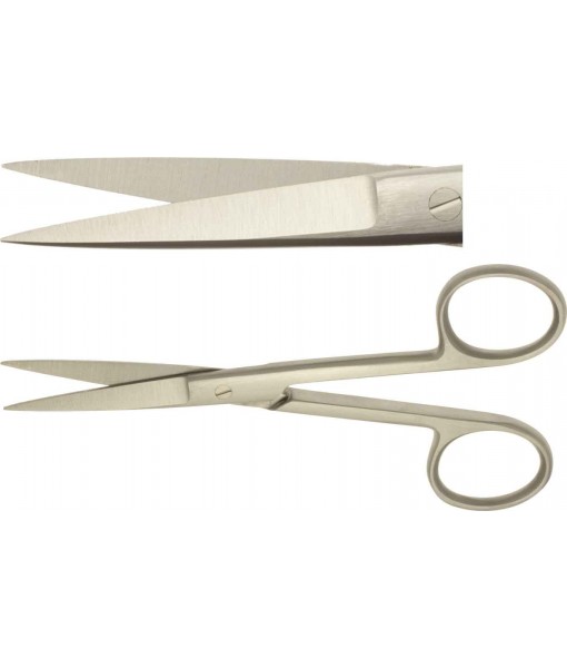 ELCON SURGICAL SCISSORS 115MM, STRAIGHT, POINTED ST