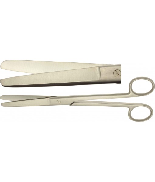 ELCON SURGICAL SCISSORS 200MM, STRAIGHT, BLUNT ST