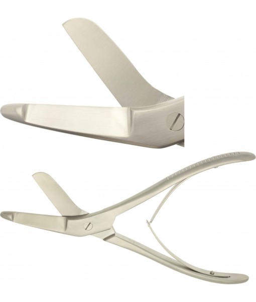 ELCON SEUTIN GYPSUM SCISSORS 230MM, ANGLED SIDEWAYS St