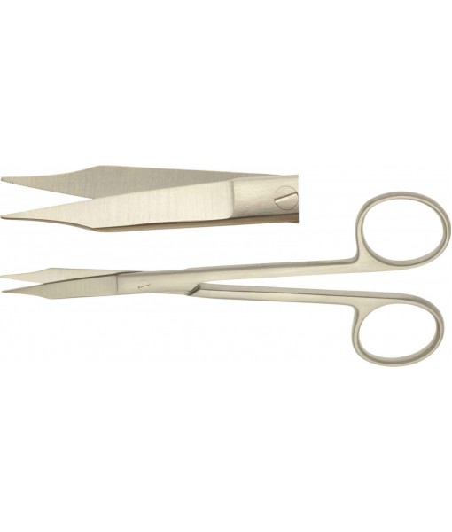 ELCON GOLDMANN-FOX GUM SCISSORS 130MM, STRAIGHT, POINTED St