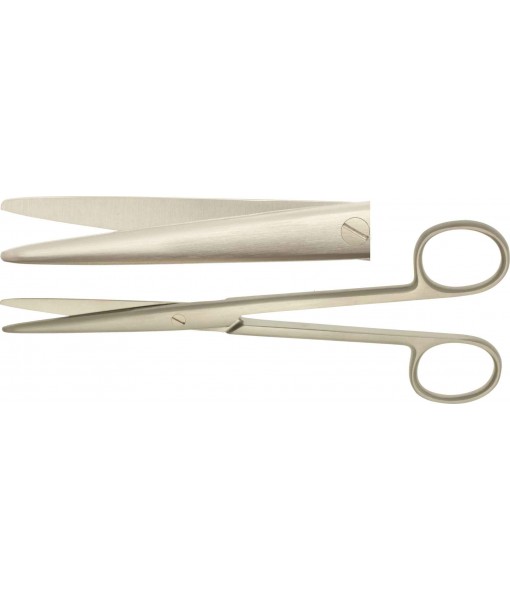 ELCON LEXER DISSECTION SHEARS 165MM, STRAIGHT, BLUNT, SLIM MODEL ST