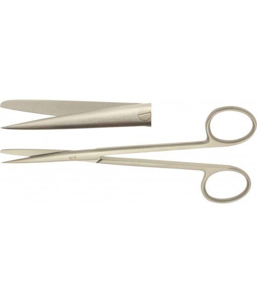 ELCON METZENBAUM DISSECTION SHEARS 145MM, STRAIGHT, POINTED/BLUNT ST