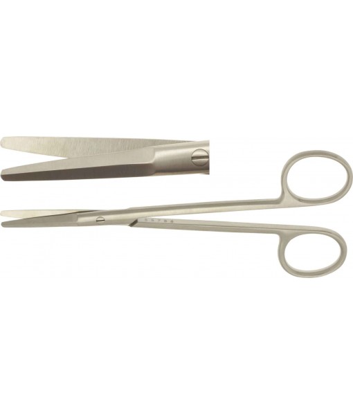 ELCON BARGE DISSECTION SCISSORS 145MM, STRAIGHT, BLUNT, DOUBLE LEAF ST